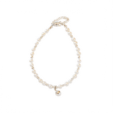 Clara - Pearl Silver Bracelet