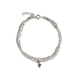 Zoey - Sterling Silver Double Layers Bracelet
