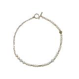 Moonlight - Pearl Morganite Gemstone Necklace
