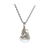 Pearla - Baroque Pearl Sterling Silver Necklace