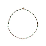 Rilu - Tourmaline Beryl Pearl Necklace
